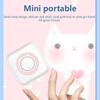 1 Set Portable Thermal Printer Mini Bluetooth Wireless Photo Pocket Thermal Label Printer Multifunctional HD Mini Printer YSXX