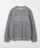 NODU Logo Ring Round Knit [Gray]