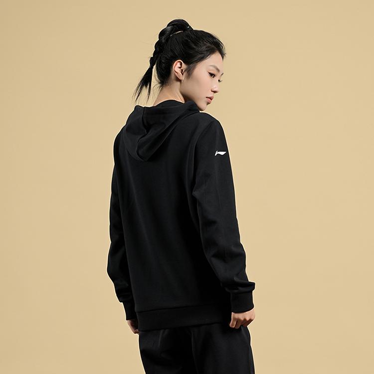 Li Ning Sweatshirts Unisex Hooded Thickened Regular AWDUH91-1