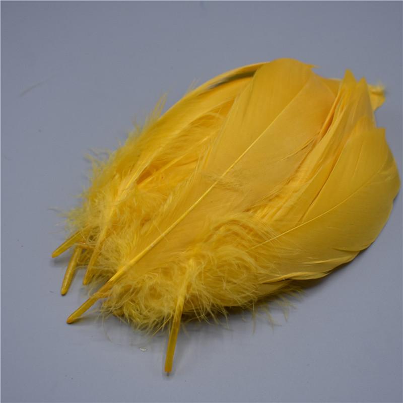 Nature Peppermint Green Goose Nagoire Feathers For Crafts Plumes 5-7Inch/13-18Cm Jewelry Clothing Accessories Wedding Decoration