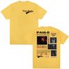 The 2026 Summer Hit Rapper Paulo Londras Retro Casual and Trendy Shortsleeved Tshirt for Unisex Is A Loose and Breathable Top
