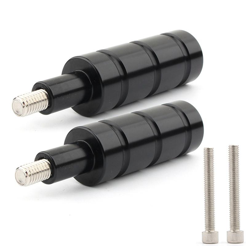 2pcs Motorcycle LED Headlight Fog Light Mounting Bracket Post Support Base Mount Bike Sport Tail Light Spotlight Bracket