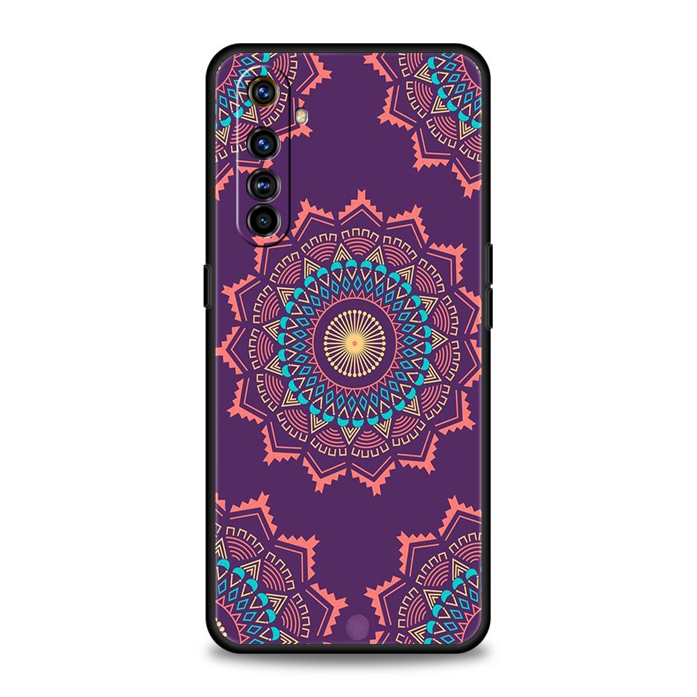 Mandala Soft Silicone For Realme 8i 9i 9 Pro Plus GT2 Pro C3 6 7 8 Pro C21 C11 C25 Pro 5G Shockproof Phone Cover Funda Coque Bag