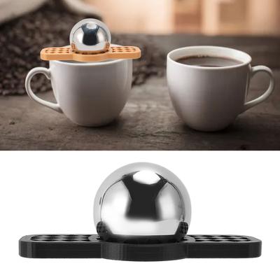 Ferramenta de Resfriamento de Café com Suporte Removível Cooler de Café Reutilizável de Aço Inoxidável para Desbloquear os Verdadeiros Sabores do Café