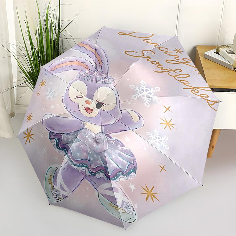 

StellaLou Themed Automatic Opening and Closing Umbrella, Brightly Colored 8-rib Portable Umbrella, Suitable for Men and Women, A Perfect Gift for Chri