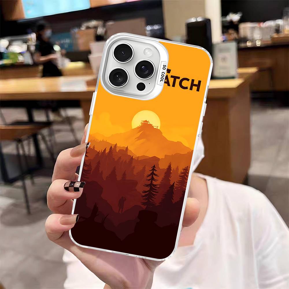 

Firewatch Forest Phone Case For IPhone 17 16 15 14 13 Pro 12 11 Pro Max PLUS Color Back Cover iPhone 14 plus