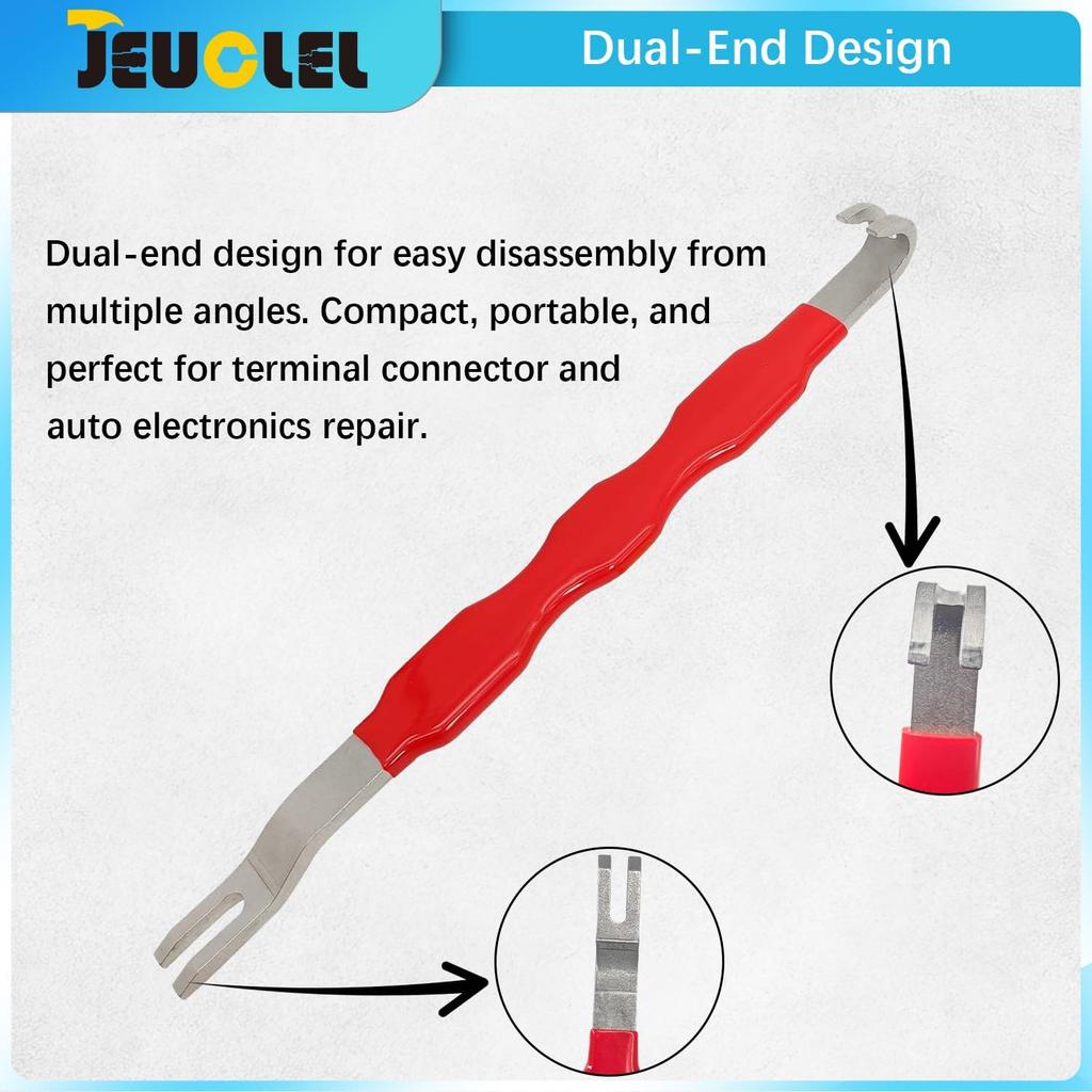 Automotive Electrical Terminal Connector Separator Removal Tool Remover, Electrical Connector Separator Tool Universal for Most Vehicles
