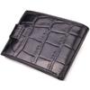Men's Wallet Made of Genuine Textured Leather CANPELLINI Purse 21511 Black