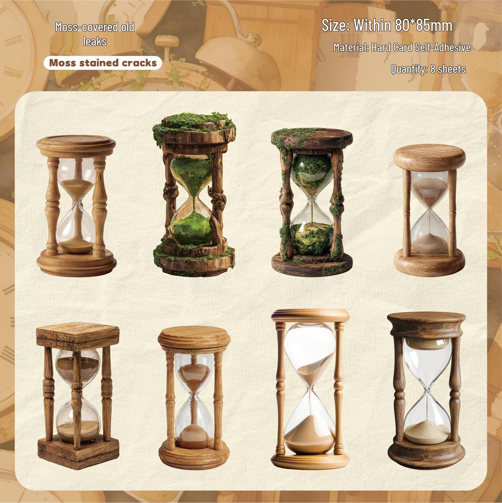 Retro Story Flow Stickers: 6 Classic Journal Collage Styles