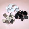 20pcs 14mm Inner Size Studs Earring Cabochons Blank Base Setting Tray Stainless Steel DIY Earring Bezel Jewelry Accessories