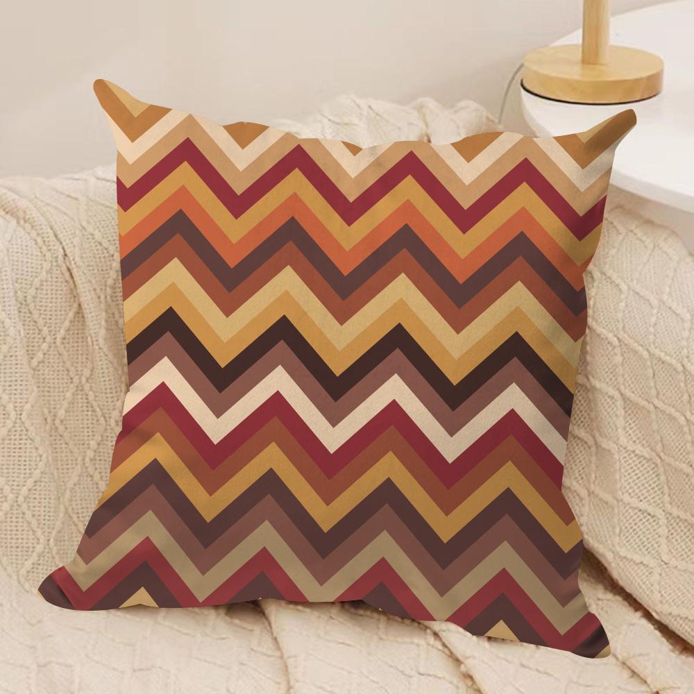 

Calm Geometric Color Cushion Cover Silky Short Plush Sofa Pillow Cover Hidden Zipper Soft Dustproof Case for Home Decor 30cmx30cm