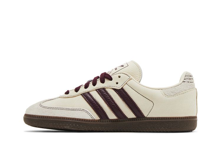 Women's Sneakers adidas Samba OG Wonder White Maroon (Women's) Wonder White/Maroon/Putty Grey