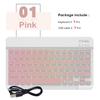 New Backlit Ultra-Thin Bluetooth Keyboard and Mouse For iPad Samsung Tablet Phone Wireless Keyboard Spanish / French