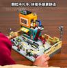 New American Street Series Skateboard Park Lighting Building Blocks Assembling Toys Desktop Decoration Collectible Holiday Gifts