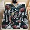 Alexander Isak Printed Flannel Blanket, soft throw for bedroom sofa, washable, fan merchandise, great gift.