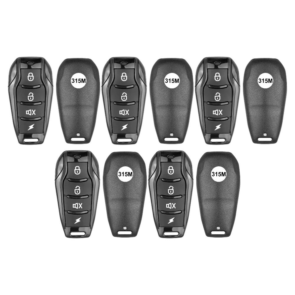 315/433Mhz Copy Remote Control 4 Button Cloning Wireless Remote Control Key Fob Universal for Car Garage Door Gate