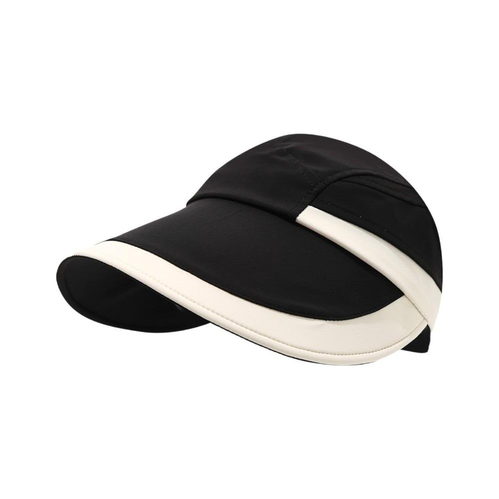 Color Blocking Sunscreen Sun Hat Nylon Empty Top Hat Breathable Sunshade Hat  Outdoor
