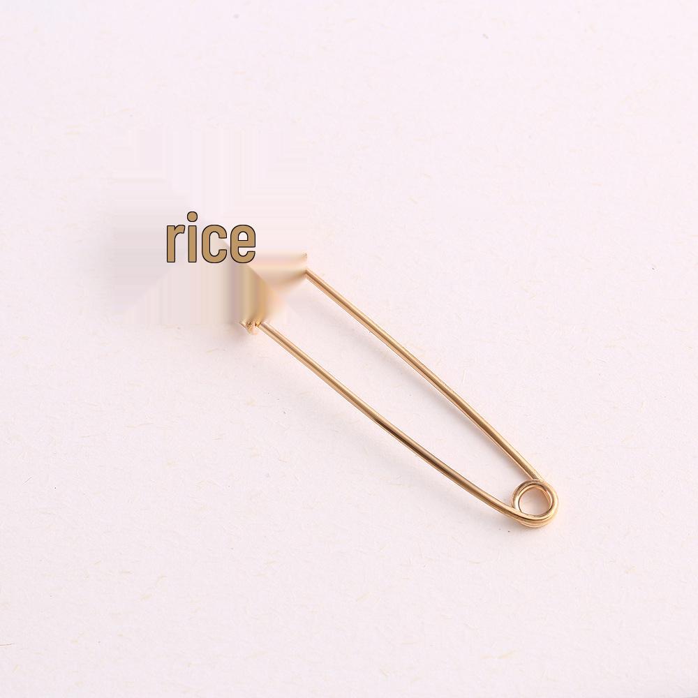 Pearl Waist Pin Brooch for Adjustable Skirt Fit