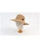 Summer Brown Round Panama Hat