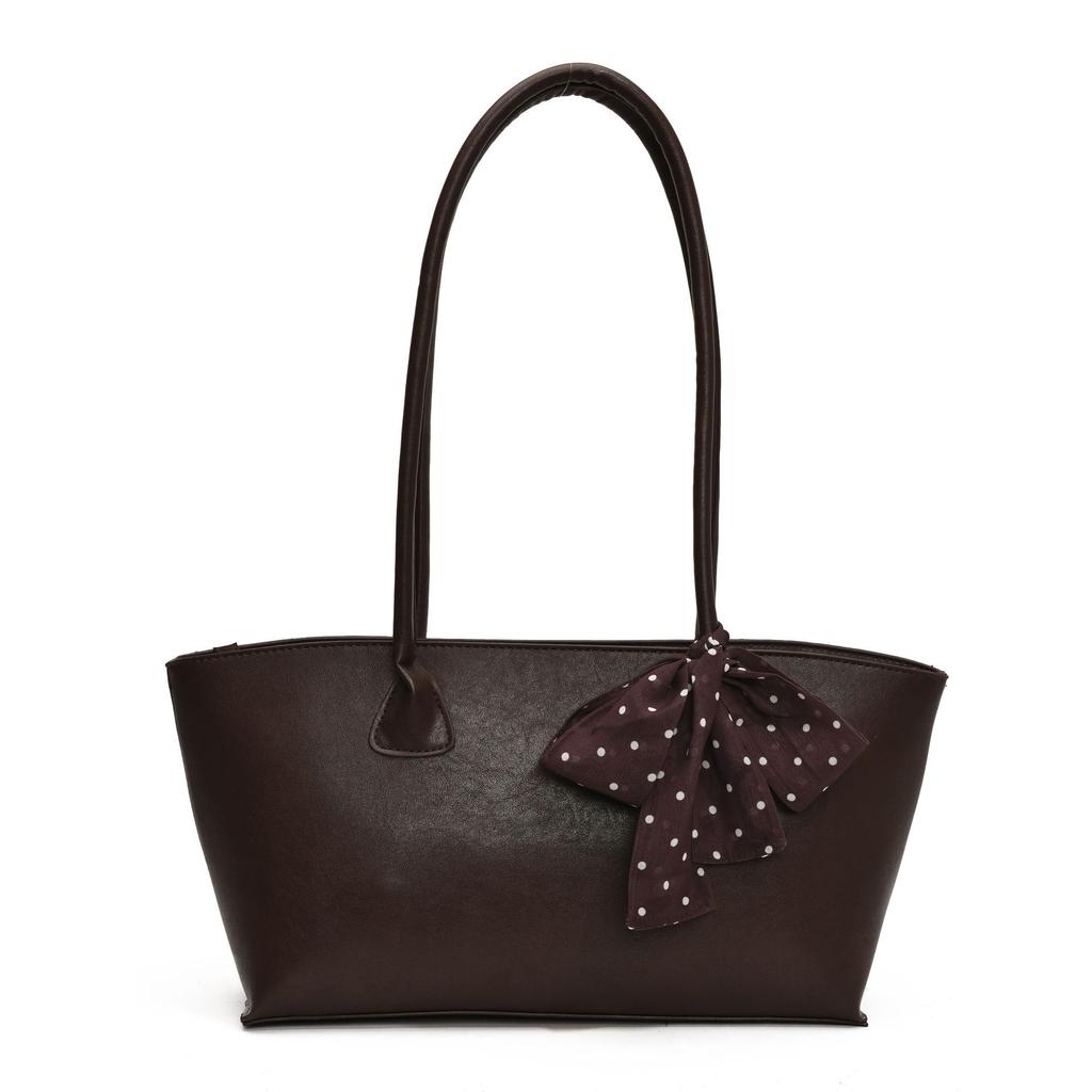 Retro Achseltasche Damen Trendige Große Kapazität Schulter Tragetasche Pendler Tragetasche