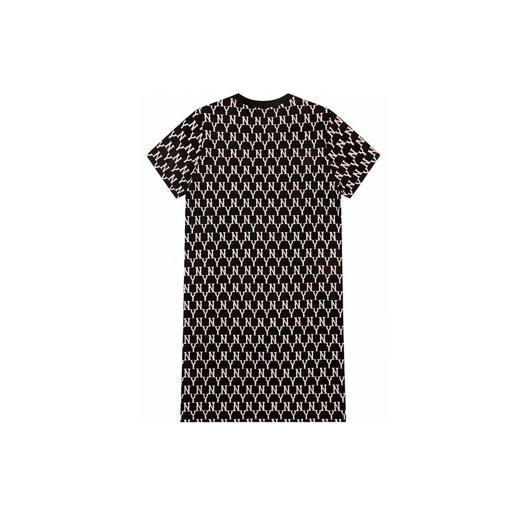 New MLB New York Yankees Short Sleeved Dress Women's Black 31OP04111-50L