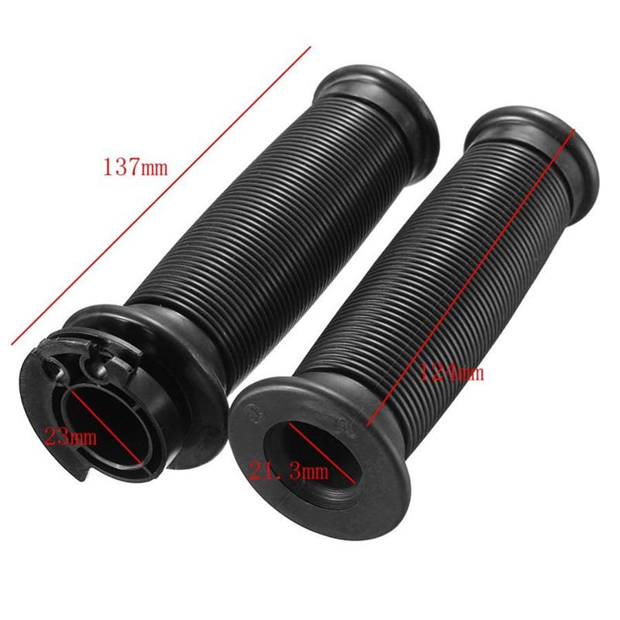 New Motorcycle 7/8" Silicone Handlebar Hand Grips For Cafe Racer Bobber Clubman Custom