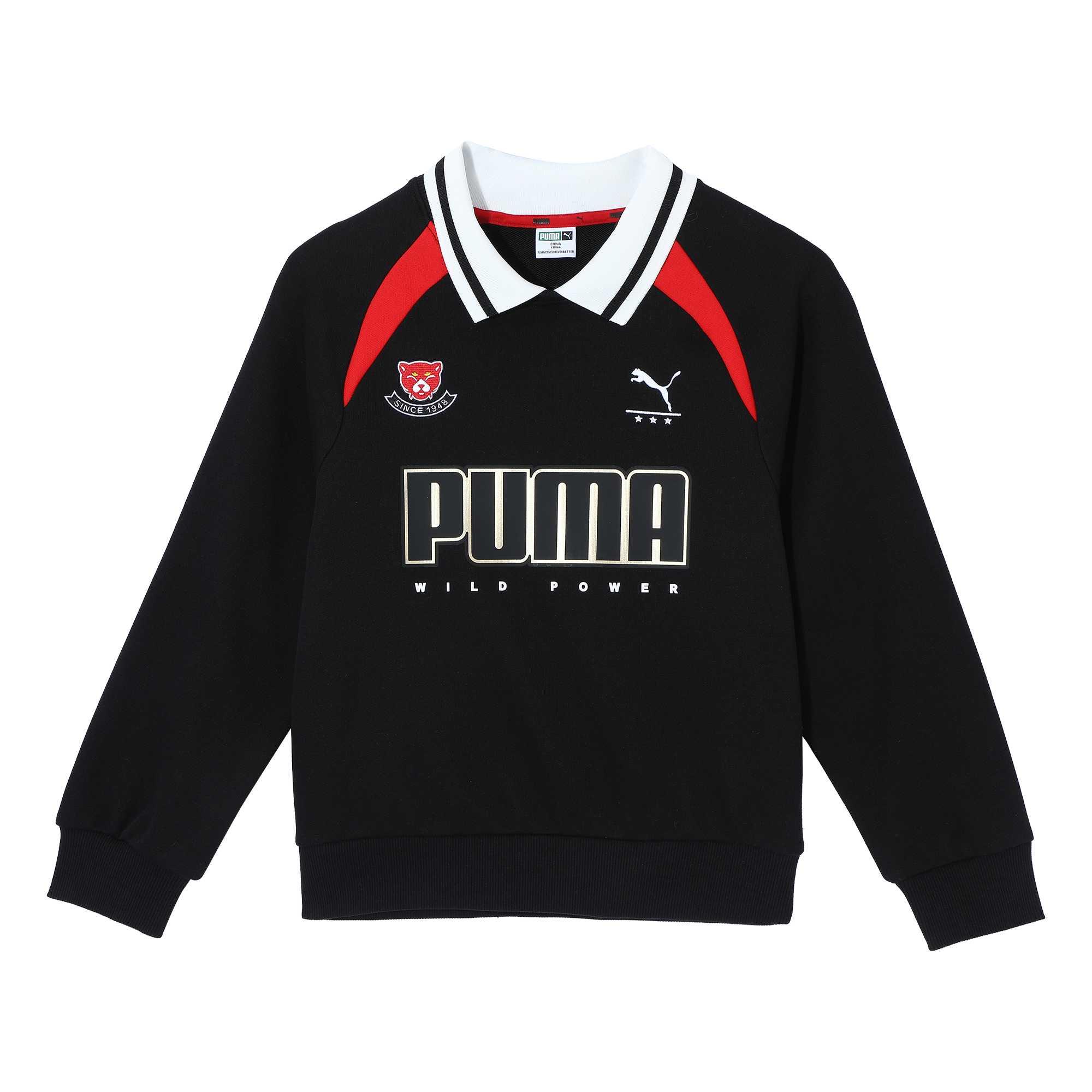 PUMA Kids Sweatshirts Crew Neck Moderate 94199801 110