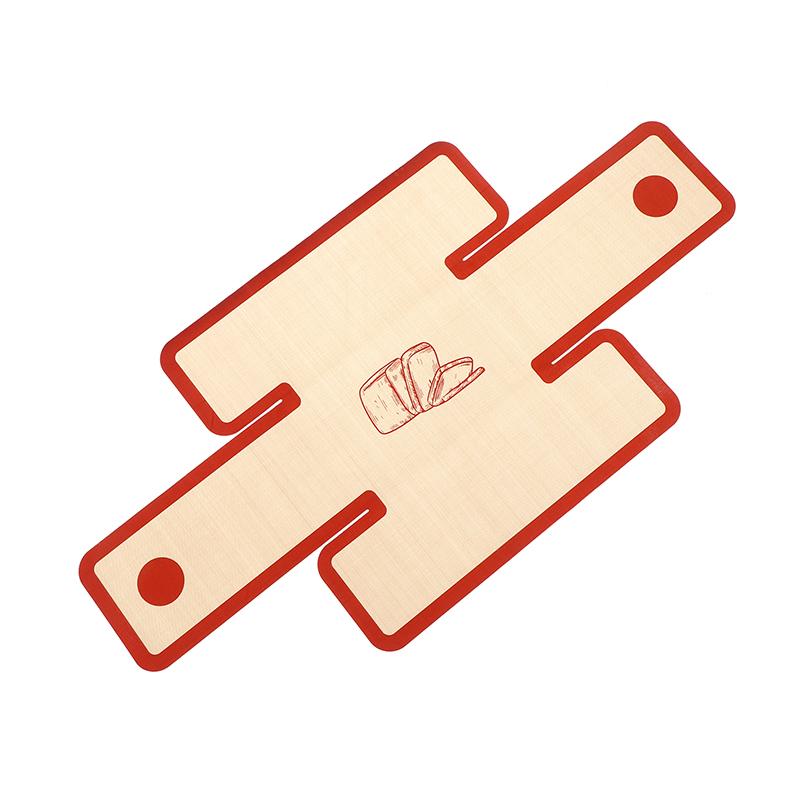 

Силиконовая форма для хлеба для выпечки 22,86x12,7 см - Пищевой, Антипригарная, Легко моется, Термостойкая 1 шт. красный