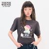 Teenie Weenie Women's Little Bear Cartoon T-shirt