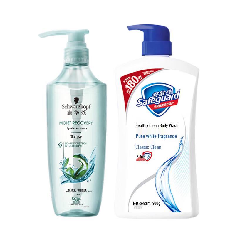 

Schwarzkopf Hydra-Bounce Shampoo & Pure White Shower Gel Set