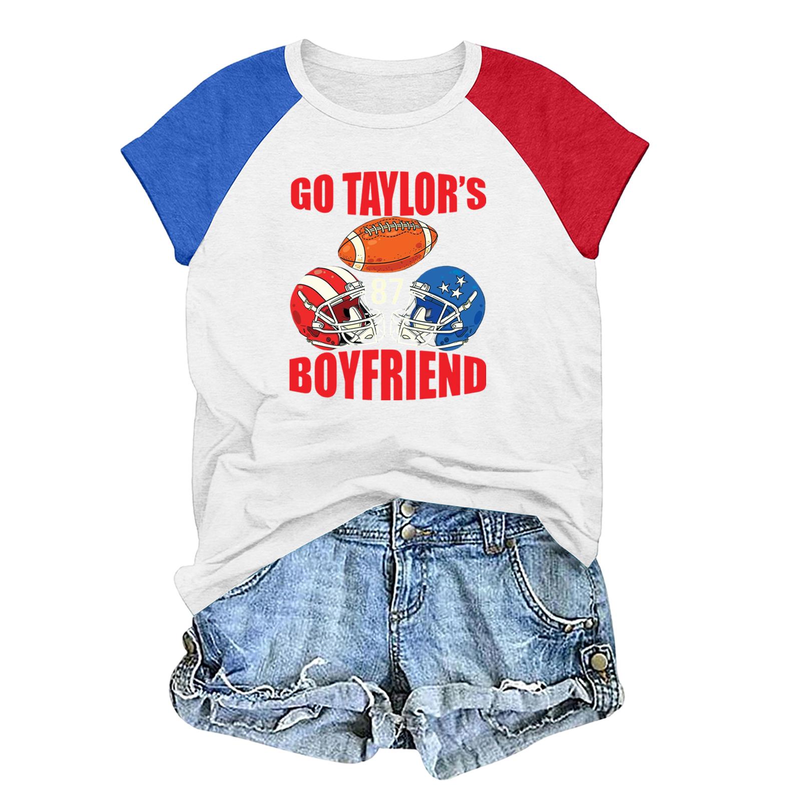 Unisex casual and fashionable short sleeved printed T-shirt top M белый