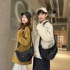 Men's and women's messenger bags, large-capacity casual versatile shoulder bags, fanny packs, fashionable foreign leisure bags
