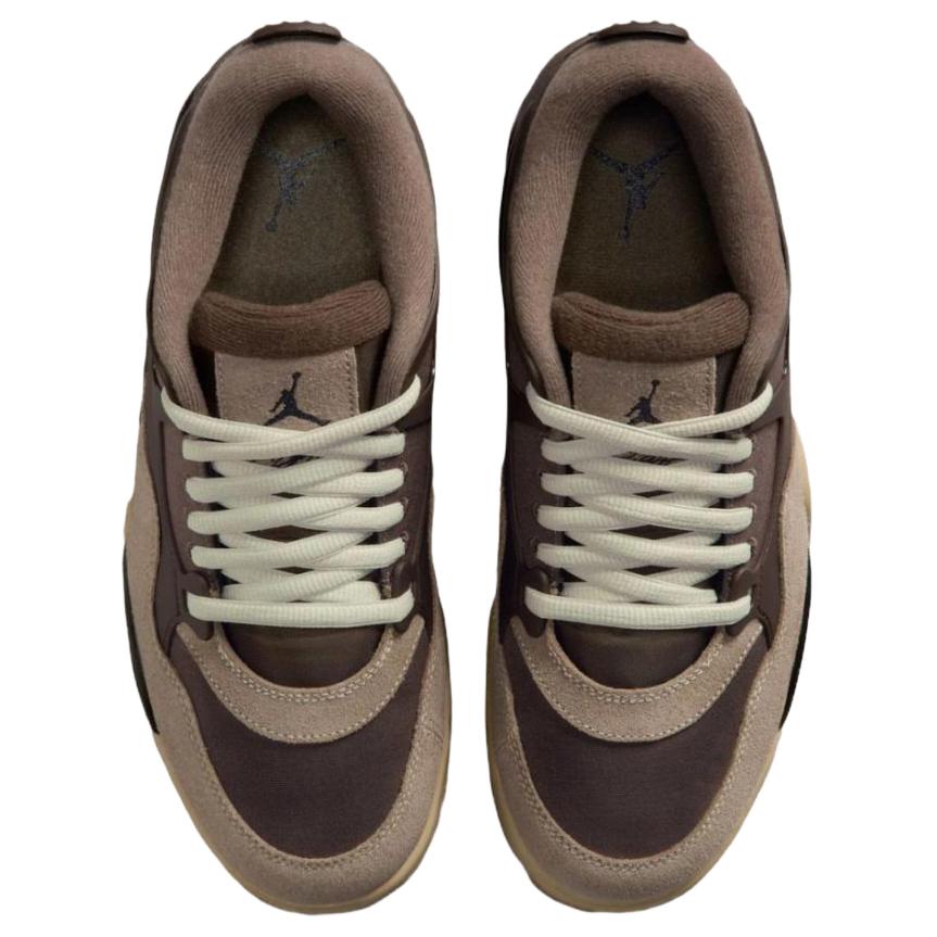 Air Jordan 4 RM Ironstone Unisex Sneakers Brown Baroque-Brown Light-Bone FQ7939-022