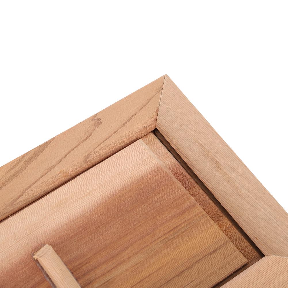 Cedar Wood Ventilation Grille for Sauna and   Room Ventilation, Made of High Quality Cedar Wood, No Odor, Non-Toxic,