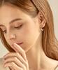 Ellejewelry 14K Gf Pure Wave One-Touch Earrings Elgpee411