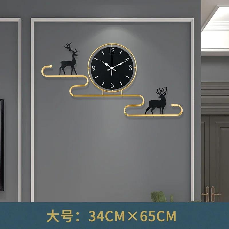 

Unique Art Deco Wall Clock Living Room Nordic Glowing Creative Decorative Wall Clock Modern Design Horloge Wall DecorationK8J7P9