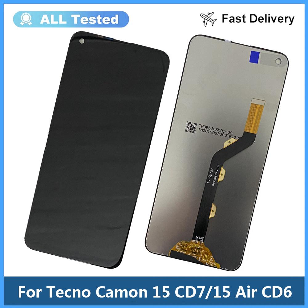 

LCD Screen and Digitizer Full Assembly For Tecno Camon 15 CD7