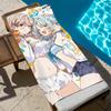 W-watanare Renako anime Amaori Ajisai Sena Towel Beach Quick Dry Soft Pool Towels Gift for Travel Gym Shower Camping sports