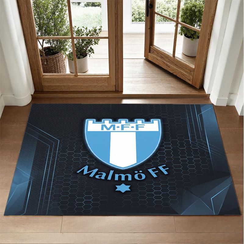 Malmö FF Design Kristall-Samt-Teppich Weich Dekorative Matte für Schlafzimmer Eingang