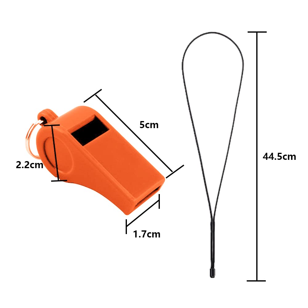 Whistle Coach Referee Ho 8 Pieces Whistle Ultra Light Disaster Prevention Relief Emergency Whistle Gym Camping Hiking Referee Accessories for Children