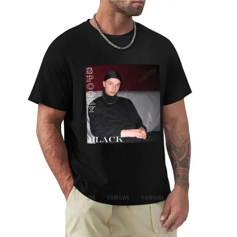 Black Spooky Black Corbin Shirt TShirt Black T Shirt Tshirts Man Oversized T Shirts for Men Men Cotton Tshirt Oneck Tops