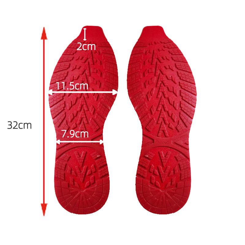 Suole in gomma per uomo Donna Scarpe Suola di ricambio Solette Foglio di riparazione Sneakers Protezione suola Toppa antiscivolo antiusura