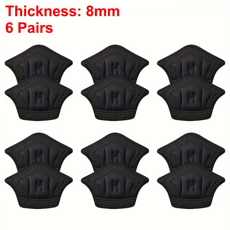 3 paires/6 paires Semelles Patch Protège-talons pour Chaussures de Sport Autocollant Arrière Taille Ajustable Anti-usure Coussinet de Pied Insert de Coussinet