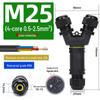 Waterproof Outdoor Quick Connector Terminal - 2/3/4 Core Rainproof Docking Plug