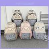 Adorable Cartoon Dual Shoulder Backpack For Unisex Students Stylish And Versatile