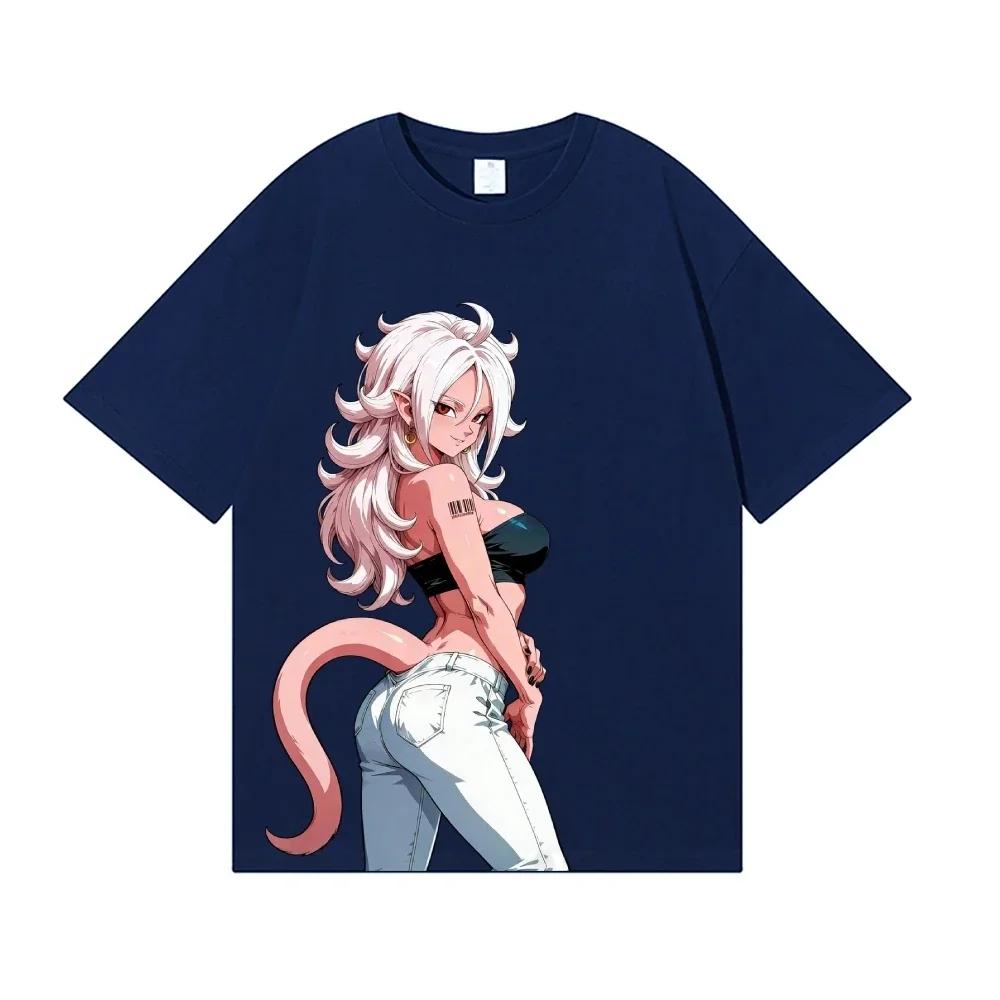 Dragon Ball Android 21 Japanese Style Classic Tee Highquality Streetwear Unisexs Clothing Unisex Clothing T Shirt