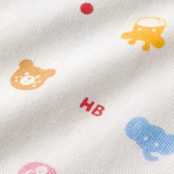 MIKI HOUSE HOT BISCUITS Long Sleeve Body Kids' Shirt, Blue, 80cm, 70-1526-577