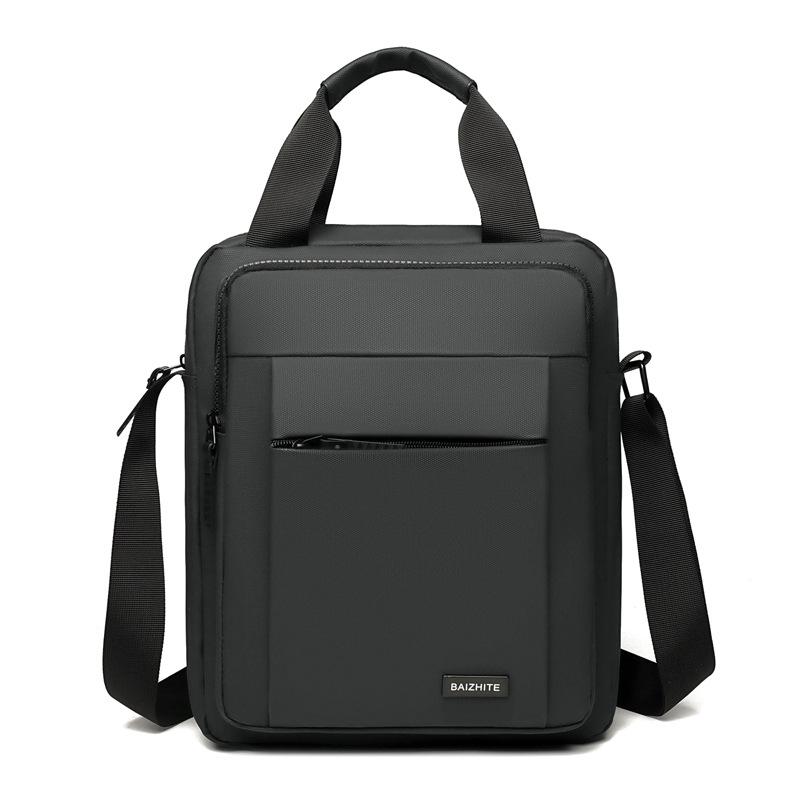 

Мужская водостойкая многосекционная сумка кроссбоди - Прочная, модная, легкая и универсальная для повседневных путешествий серый