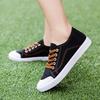 sapatos femininas women cute light weight round toe black spring & autumn student school canvas shoes casual street shoes ga550