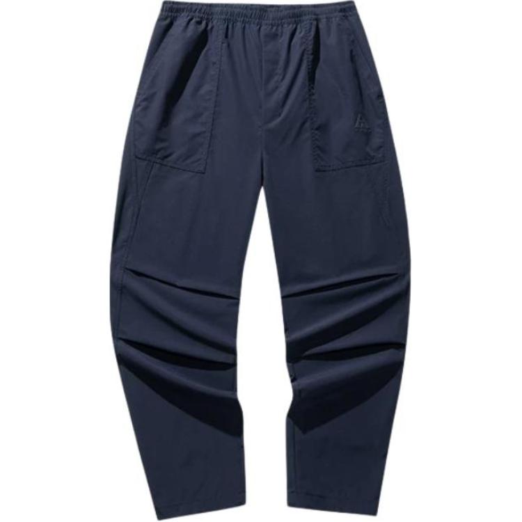 

Anta Earth Shell 2.0 Outdoor Series Solid Color Mid-Rise Comfortable Breathable Versatile Loose Knit Sports Pants Men bottoms 952516502-5 M